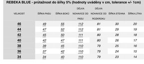 Rifle / Riflove nohavice na motorku MBW REBEKA velkost 38 - 3