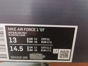 Nike AIR Force 1 ´07 EUR47,5 - 3