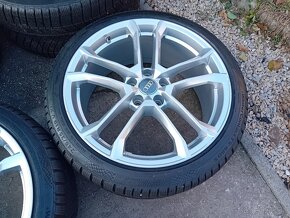 19" ALU 5x112 or AUDI R8 dvojrozmer, zimné pneu ako nove TOP - 3