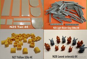 (N21+) Lego® Sady dielov (ako nové, nehrané) - 3