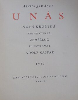 A. Jirásek: U nás I.-IV., vydané v r. 1926-27 - 3