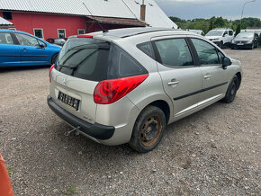 Peugeot 207SW 1,4VTI 70KW 8FS šedá prodám náhradní díly - 3