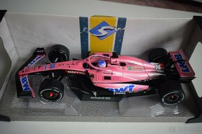 1:18 ALPINE A522 FERNANDO ALONSO 2022  pink - 3