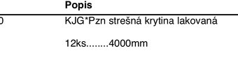 Pozink stresna krytina KJG lakovana - 3