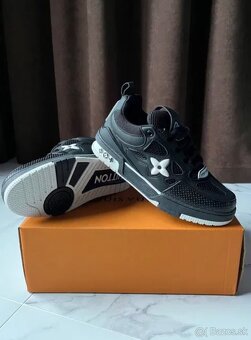 Louis Vuitton Skate Sneaker Black White - 3