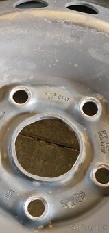 5x112 r 15 plechove disky skoda ,vw - 3