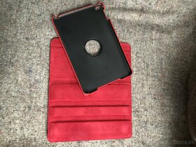 iPad mini 4/5 Otočné 360 ° ochranné púzdro, červené - 3