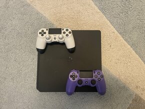 PS4 SLIM + 2 ovládače ‼️AKO NOVÁ‼️ - 3