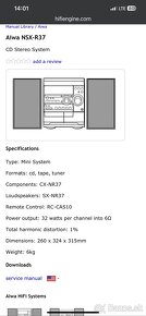 Aiwa nsx-r37 - 3