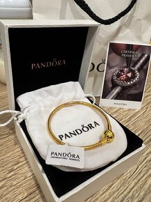 Pandora 17cm pozlátený - 3