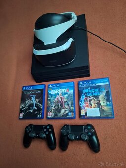 Predám Sony playstation 4Pro +VR Sony - 3