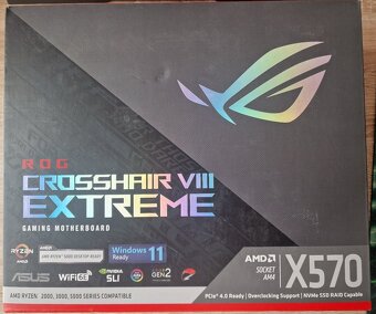 asus rog crosshair VIII EXTREME x570 + ryzen 7 5700g - 3