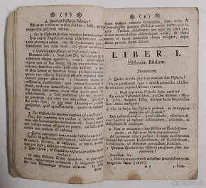 RUDIMENTA HISTORICA, Sive brevis, facilisque METHODUS 1778 - 3