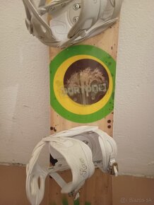 147 cm snowboard RAVEN s viazanim - 3