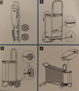 Nákupná taška na kolieskach - 3