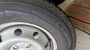 Zimné kolesá 205/70 R15 C, Fiat Ducato 2005 - 3