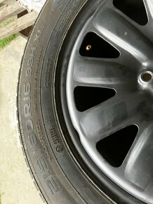 Predám plechové disky s pneu 215/60 r16 - 3