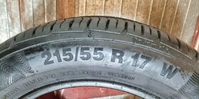 215/55 R17 Continental sada letných pneumatík - 3