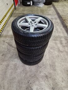 Predam 4 ks alu disky 225/50 r17+zimne pneu - 3