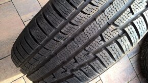 4 ks ZIMNÉ 215/45 R17 91V XL NOKIAN 8-9 mm AKO NOVÉ TOP STAV - 3