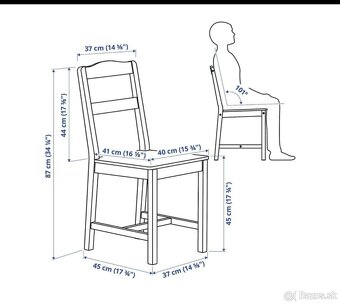 Stoličky Ikea Hauga - 3