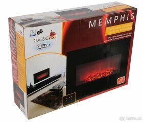 Predám elektricky LED Krb Memphis - vypredaj - 3