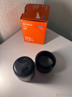 SONY E50mm F1.8 E-mount aps-c - 3