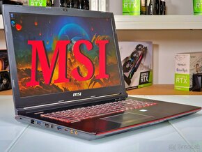 Herný notebook MSI APACHE | 17,3" | I7-7700HQ | 1050Ti | 16G - 3