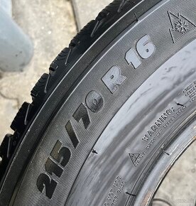 215/70 R16 Zimne Michelin Super stav - 3