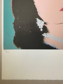 Andy Warhol "Liz" Limitovaná edícia_Certifikát - 3