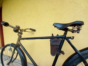 Bicykel historický, veterán čierny - 3