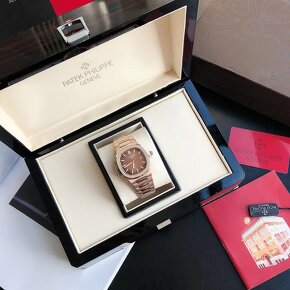 Pánske hodinky Patek Philippe Nautilus Brown Stones - 3