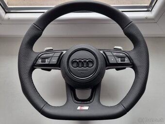 AUDI SPORTOVY VOLANT ZKOSENY s airbagom - 3