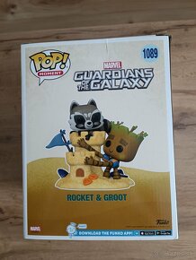 Funko pop Rocket & Groot - Beach Day - Special Edition - 3