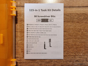 Predám profesionálny set náradia 115v1 - 3