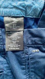 G star raw damske modre nohavice - 3