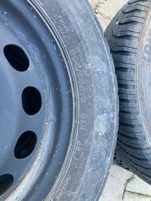 Zimné gumy na diskoch 205/55 r16 5x112 - 3