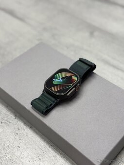 Apple Watch Ultra 2 49mm Black / Dark Green Alpine Loop - 3