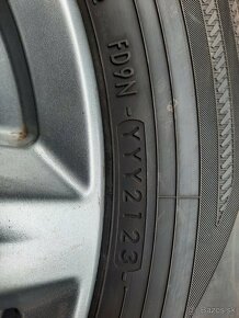 ZIMNÉ PNEUMATIKY S ELEKTRÓNMI 195/65R15 YOKOHAMA - 3