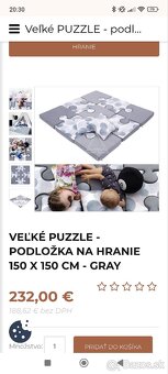 Puzzle podložka + 2 vankúše - 3