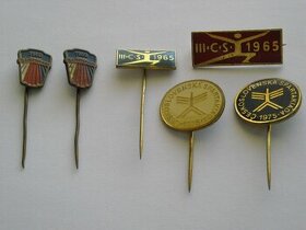 Odznaky:Vojenský,Spartakiada,Dubček a iné - 3