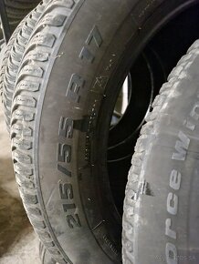 Predam zimne pneu 215/55 R17 - 3