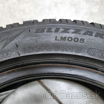 Zimné pneumatiky 195/50 R15 BRIDGESTONE DOT4422 - 3