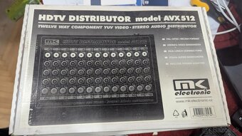 2x MK electronic AVX512, HDTV distributor - 3