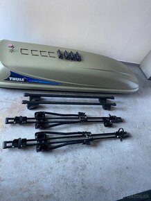 Thule komplet sttešný držiak + box + nosiče na bicykle - 3