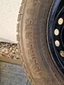 Zimné pneu na diskoch 195/65 r15 - 3