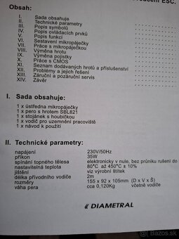 Mikropájkovačka Diametral SBL530.1A - 3