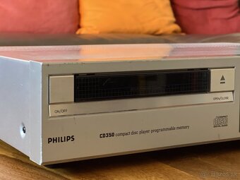 Philips CD350 CD Player Silver / CDM2 Drive - 3