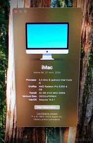 Apple iMac 27" (2020) Retina 5K 3,3GHz / 32GB / 512GB - 3