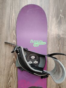 Predám detský snowboard zn. Burton 130 cm - 3